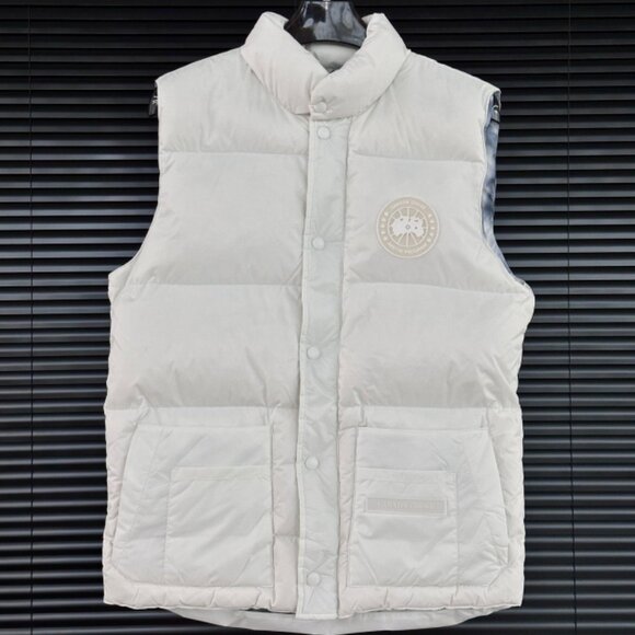 Canada Goose Down Vest in White - Picture 2 of 6